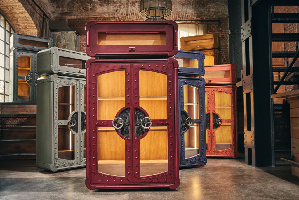 Solidity bar cabinet