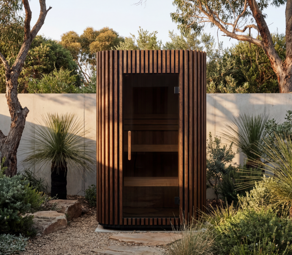 The Elata Outdoor Sauna Series